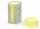 Öntapadó jegyzettömb, 76x76 mm, 16x100 lap, környezetbarát, 3M POSTIT, sárga
