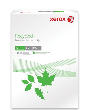 Másolópapír, újrahasznosított, A4, 80 g,  XEROX "Recycled Plus" 5 db/csomag