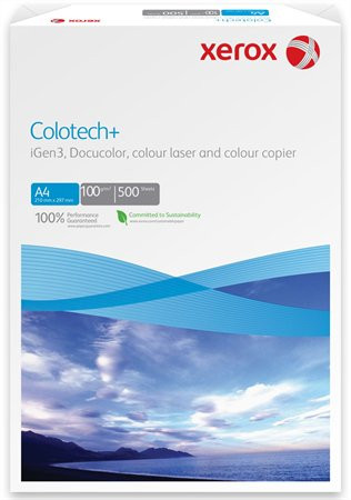 Másolópapír, digitális, A4, 100 g, XEROX "Colotech" 5 db/csomag