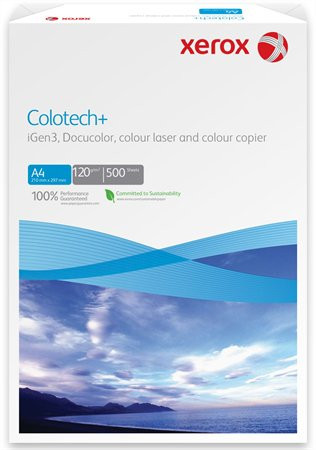 Másolópapír, digitális, A4, 120 g, XEROX "Colotech" 5 db/csomag