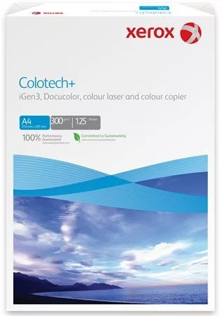 Másolópapír, digitális, A4, 300 g, XEROX "Colotech"