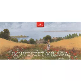 Naptár, asztali, álló, DAYLINER "Művészet világa"