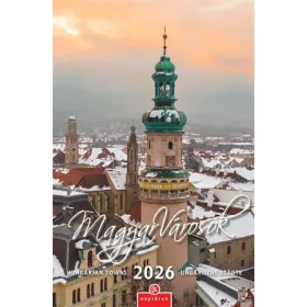 Naptár, fali, CSG, "Magyar Városok"