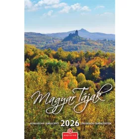 Naptár, fali, CSG, "Magyar Tájak"