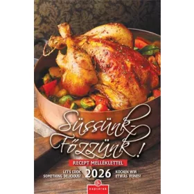 Naptár, fali, CSG "Süssünk-Főzzünk"