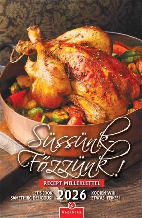 Naptár, fali, CSG "Süssünk-Főzzünk"