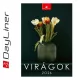 Naptár, fali, DAYLINER, "Virágok"