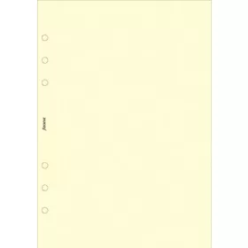 Kalendárium betét, jegyzetlap, personal méret, sima, FILOFAX, krémszín
