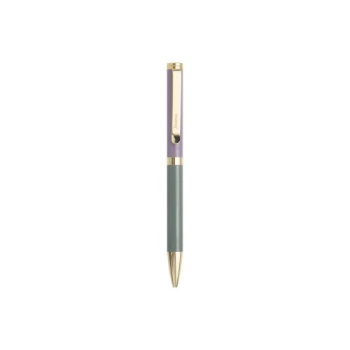 Golyóstoll, 1,0 mm, arany színű klip, pasztell színű tolltest, FILOFAX "Norfolk", fekete