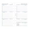 Kalendárium betét, tervező, heti, personal (M) méret, FILOFAX, 2026