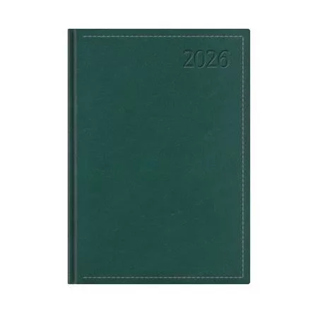 Naptár, tervező, B5, heti, TOPTIMER "Traditional", zöld