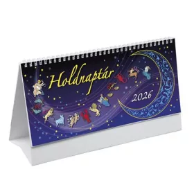 Naptár, asztali, álló, TOPTIMER, "Holdnaptár"