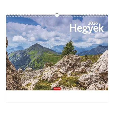 Naptár, fali, TOPTIMER, "Hegyek"