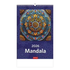 Naptár, fali, TOPTIMER "Mandala"