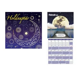 Naptár, fali, TOPTIMER, "Holdnaptár"