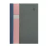 Naptár, tervező, B5, heti, TOPTIMER "Vario", kék-rózsaszín-szürke