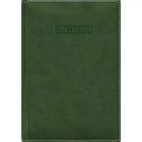   Naptár, tervező, B5, heti, DAYLINER "Sherwood", zöld