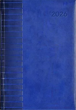 Naptár, tervező, B5, heti, DAYLINER, "Tucson", kék