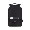 Notebook hátizsák, 15,6", vezeték nélküli egérrel, RIVACASE "Prater 7563", fekete