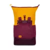 Notebook hátizsák, 15,6", rolltop, 25L, RIVACASE "5321 Dijon", bordó