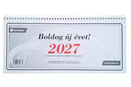Naptár, asztali, 24TA, VICTORIA OFFICE (2027 évi)