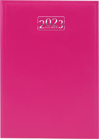 Naptár, tervező, A5, napi, VICTORIA OFFICE, pink (2023 évi)