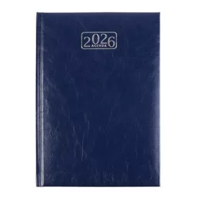 Naptár, tervező, A5, napi, VICTORIA OFFICE "Chrono", sötétkék (2027 évi)