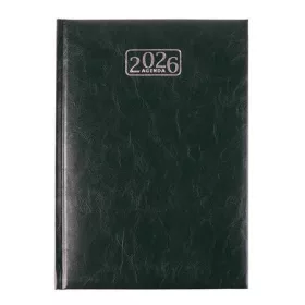 Naptár, tervező, A5, napi, VICTORIA OFFICE "Chrono", zöld (2027 évi)