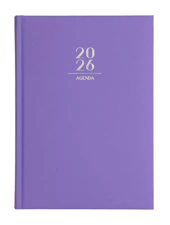 Naptár, tervező, A5, napi, VICTORIA OFFICE "Chrono, lila (2027 évi)