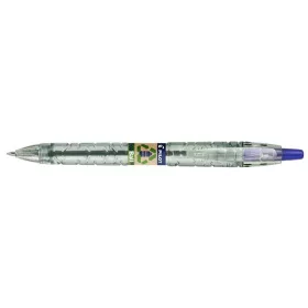   Golyóstoll, 0,27 mm, nyomógombos, PILOT "B2P EcoBall", kék