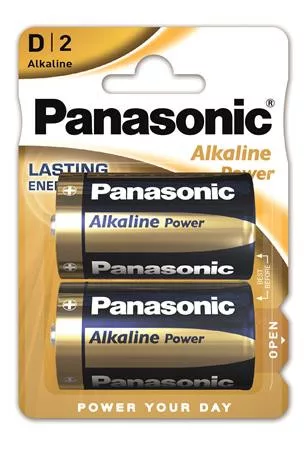 Elem, D góliát, 2 db, PANASONIC "Alkaline power"