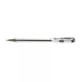   Golyóstoll, 0,35 mm, kupakos, PENTEL "Superb BK77", fekete