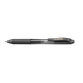   Zseléstoll, 0,35 mm, nyomógombos, PENTEL "EnerGelX BL107", fekete
