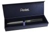 Rollertoll, 0,35 mm, rotációs, matt ezüst tolltest, PENTEL "EnerGel BL-2507" kék