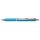 Rollertoll, 0,35 mm, nyomógombos, égszínkék tolltest, PENTEL "EnerGel BL-407" kék