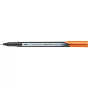 Tűfilc, 0,4 mm, PENTEL "Pointliner", narancssárga