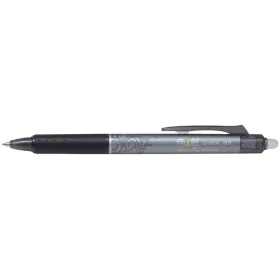   Rollertoll, 0,25 mm, törölhető, nyomógombos, PILOT "Frixion Clicker", fekete
