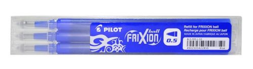 Rollertoll betét, 0,25 mm, törölhető, PILOT "Frixion Ball/Clicker", kék