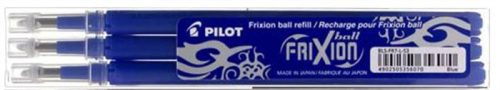Rollertoll betét, 0,35 mm, törölhető, PILOT "Frixion Ball/Clicker", kék