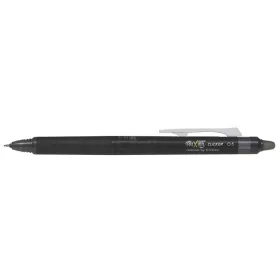   Rollertoll, 0,25 mm, tűhegyű, nyomógombos, törölhető, PILOT "Frixion Point Clicker ", fekete