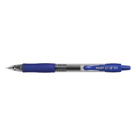   Zseléstoll, 0,32 mm, nyomógombos, PILOT "G-2", kék