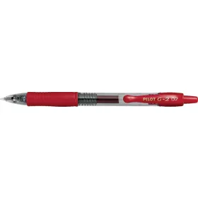   Zseléstoll, 0,32 mm, nyomógombos, PILOT "G-2", piros