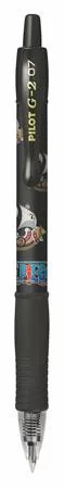 Zseléstoll, 0,32 mm, nyomógombos, PILOT "G-2 One Piece", fekete