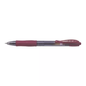   Zseléstoll, 0,32 mm, nyomógombos, PILOT "G-2", bordó