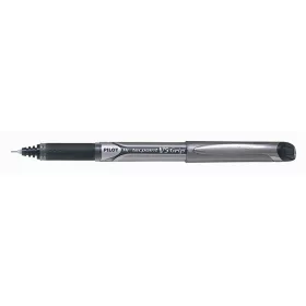   Rollertoll, 0,3 mm, tűhegyű, kupakos, PILOT "Hi-Tecpoint V5 Grip", fekete