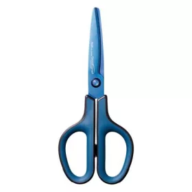   Olló, általános, 17,5 cm, PLUS "Fitcut Curve Premium", diplomatakék