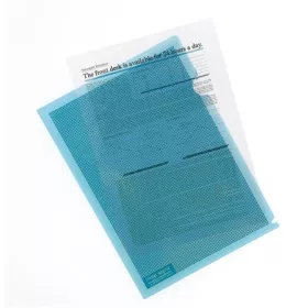 Genotherm, "L", adatvédelmi, A4, PP, PLUS, kék