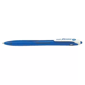   Golyóstoll, 0,18 mm, nyomógombos, PILOT "Rexgrip EF", kék