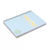 Spirálfüzet, A5, vonalas, 100 lap, PUKKA PAD "Pastel Jotta Pad", vegyes szín