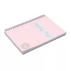 Spirálfüzet, A5, vonalas, 100 lap, PUKKA PAD "Pastel Jotta Pad", vegyes szín